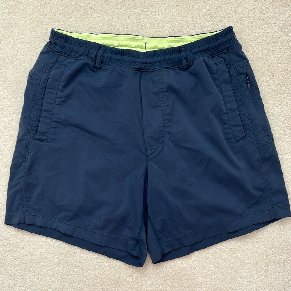 Birddogs Navy Blue Men’s Lined Boom For Your Broomstick Shorts Size Medium